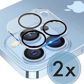 2x Camera Lens Protector - Geschikt voor iPhone 13 Pro Max - Screenprotector - Gehard Glas - Extra Sterk