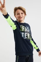 WE Fashion Jongens T-shirt met opdruk