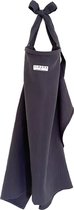 Ilmaha - Borstvoedingsdoek Uni Donker Grijs - Voedingsdoek- 70cm x 90cm -  Handgemaakt - 100% katoen OEKO-TEX gecertificeerd