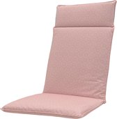 Madison - Coussin pour chaise de jardin - 120cm x 50cm - Check Pink - Coussin de jardin