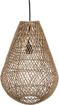 Rotan hanglamp druppel 50cm (incl. elec. snoer)