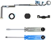 MMOBIEL Home Button Fingerprint Touch Sensor Flex Kabel voor iPad 7 2019 / iPad 8 - Grijs