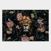 Artistic Lab Poster - Jungle Lion - 270 X 320 Cm - Multicolor