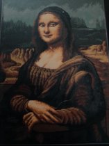 Avec - Diamond painting - Mona Lisa - Ronde steentjes - 40x60cm