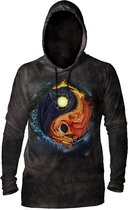 Lightweight Hoodie Yin Yang Dragons S