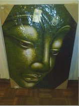 Schilderij Boeddha - 60 x 80 cm - nr 0005