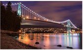 Fotobehang - Lions Gate Bridge - Vancouver (Canada).