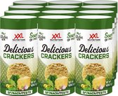 Delicious Crackers - 12 x 13 crackers - Spinazie/Pesto