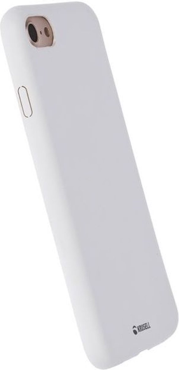 Apple iPhone 6/6s Hoesje - Krusell - Bellö Serie - TPU Backcover - Wit - Hoesje Geschikt Voor Apple iPhone 6/6s