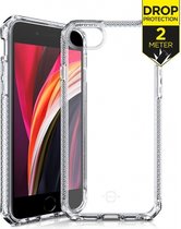 Apple iPhone 8 Hoesje - ITSkins - Level 2 SpectrumClear Serie - TPU Backcover - Transparant - Hoesje Geschikt Voor Apple iPhone 8