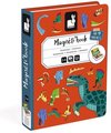 Janod Magnetibook - Dinosaurus - Magneetboek Speelset Inclusief 40 Magneten En 10 Voorbeeldkaarten - Geschikt vanaf 3 Jaar