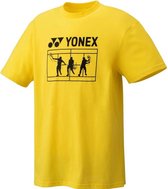 Yonex 16296 Tennis promo T-shirt - licht geel - maat L