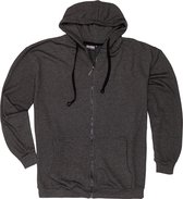 Adamo Sweat Hoodie Athen donker grijs (Maat: 5XL)