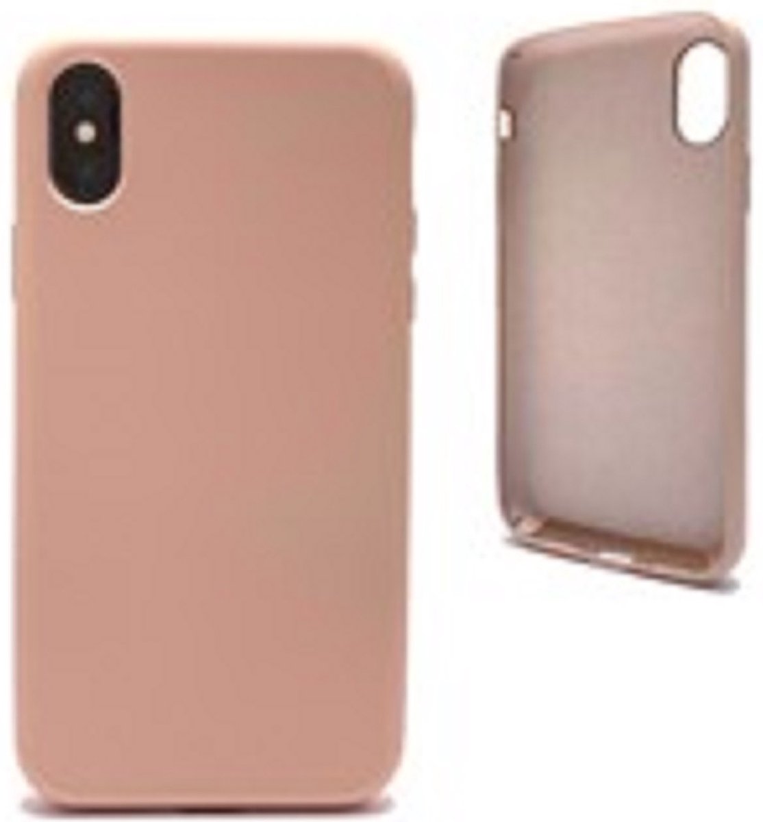 iNcentive Soft Gelly Case - Apple iPhone 12 - Pale Pink - Roze