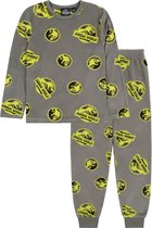 Kaki, zachte pyjama voor jongens Jurassic World / 7-8 jaar 128 cm