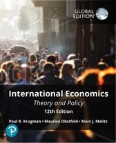 Solution Manual - International Economics: Theory and Policy, Global Edition 12th Edition by Paul Krugman, Maurice Obstfeld & Marc Melitz - Complete, Elaborated and Latest Test Bank. ALL Chapters (1-22) Included and Updated