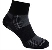 Wrightsock Stride Quarter - Zwart - 45-49