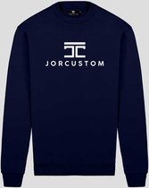 JORCUSTOM Trademark Sweater - Navy - Volwassenen - Maat XL