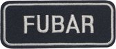 Fucked up beyond all recognition geborduurde patch embleem | Strijkpatch embleemes | Military Airsoft