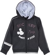 Mickey Mouse - Hoodie - Zwart - 3 jaar - 98cm