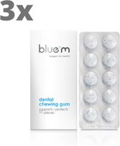 3x BlueM Dentale Kauwgom - Voordeelverpakking