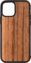 Apple Iphone 13 Noten - Houten GSM / Telefoon Hoesje - Shockproof TPU Case