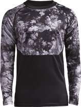 ColourWear Guard Ls Jsy M - Thermoshirt - Heren - Tie Dye Black - Maat L