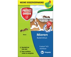 Protect Garden Fastion KO Vloeibaar Mierenpoeder – Mieren bestrijden in tuin – Voor 12+ nesten – 250 ml – Oplosbaar in water – Alternatief Mierenpoeder