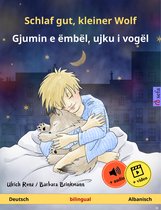 Sefa Bilinguale Bilderbücher - Schlaf gut, kleiner Wolf – Gjumin e ëmbël, ujku i vogël (Deutsch – Albanisch)