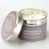 Lavender & Patchouli Tin Candle Pastels
