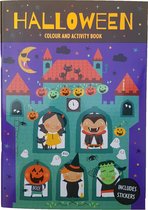 Kleur- en Spelletjesboek Halloween | Griezel