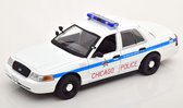 Ford Crown Victoria 2008 "Chicago Police Department" Wit / Blauw 1-24 Greenlight Collectibles