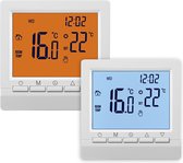 Digitale Thermostaat - voor CV ketel - Kamerthermostaat - Programeerbaar - Slim