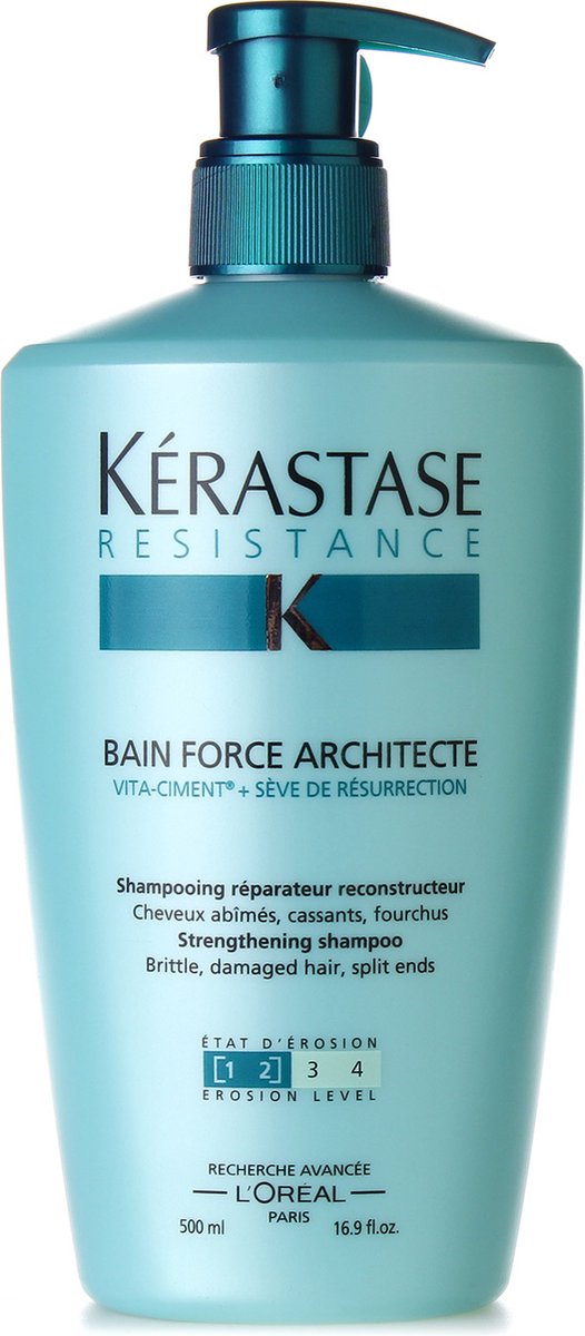 Kérastase Resistance Bain De Force Architecte Shampoo - 500ml | bol.com