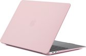 MacBook Air 13 Inch 2018 / 2019 / 2020 Mat Roze Case | Geschikt voor Apple MacBook Air 13.3 | MacBook Air M1 Hard Case Cover | Geschikte modellen A1932 / A2179 / A2337