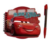 DISNEY - PIXAR - CARS  - notitieboek met pen -Lightning Mcqueen