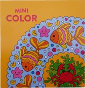 Mini-kleurboek "Mandala Geel" +/- 48 Pagina's | Sint-tip | Kerst-tip | Cadeau-tip