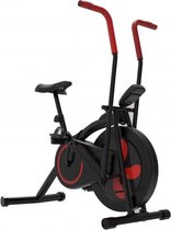 Spinbike - Spinningfiets - Professionele hometrainer - XL UITGAVEN - Inclusief hartslag monitor - Inclusief drankhouder en computer - RED EDITION - Binnenfiets - Hometrainer - SPORTEN - PRO L