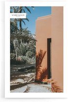 Walljar - Palm Shadows - Muurdecoratie - Poster