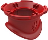 Quad Lock - Gekleurde Kraag - Extra Kleur Cover voor Fietshouder - Rood
