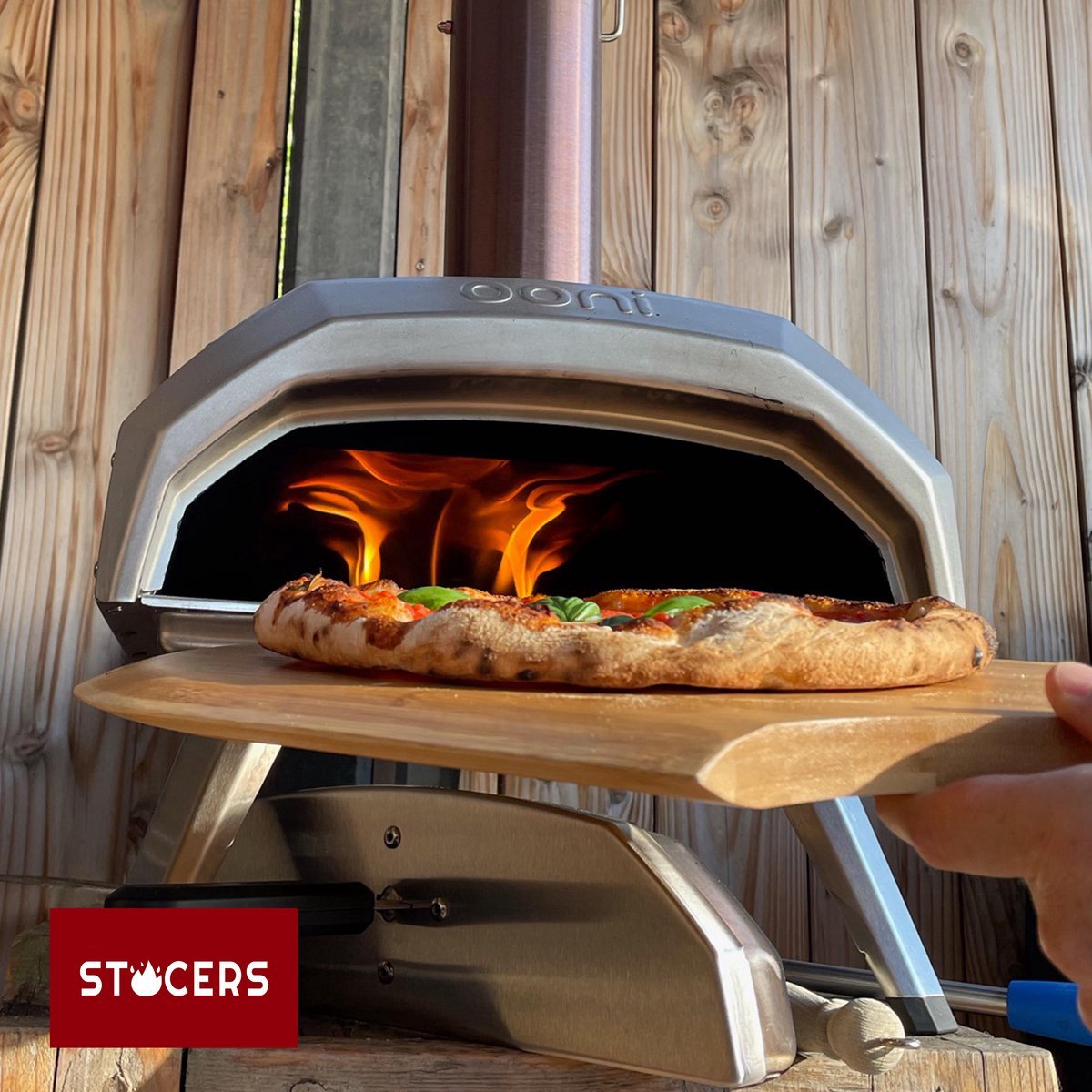 Pizzahout voor kleine pizzaoven | 20 kg eiken pizza hout voor Ooni Karu oven | STOCERS – foto 2