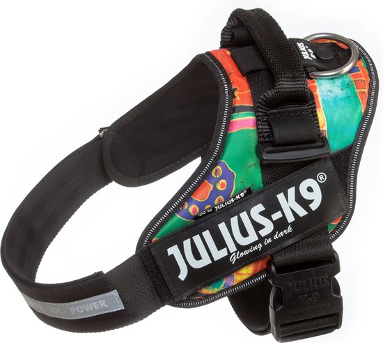 Julius-K9 IDC Powertuig Zwart - Maat Baby 1 | Bij K9