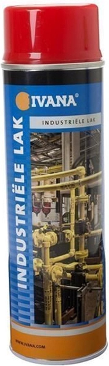 Ivana Industrielak - RAL3020 - Verkeersrood - 500ml
