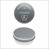 Boîte de conserve de dents de lait avec gravure du nom - Hendrik