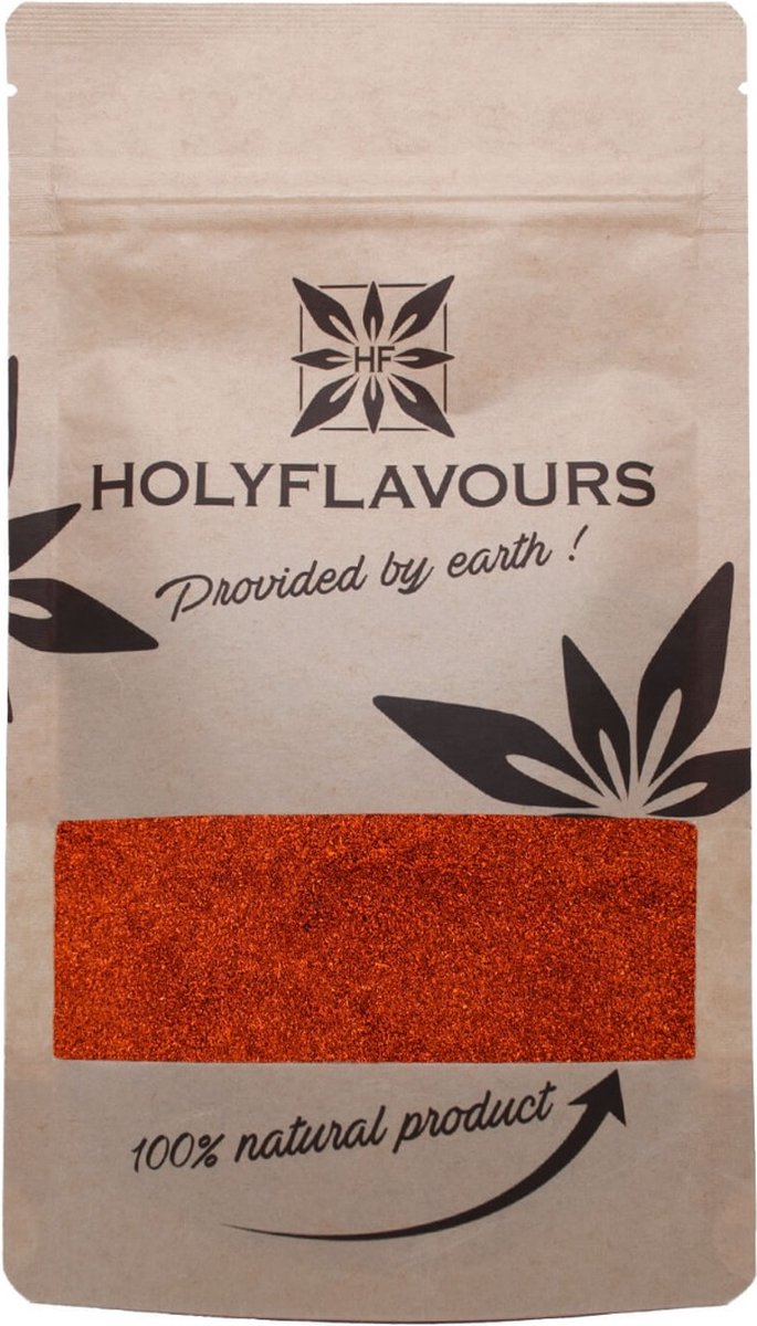 Goedkoopste Paprika Poeder Rood Gerookt - 100 gram - Holyflavours