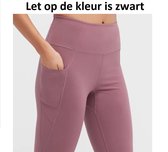 DAMES AIRISM UV-BESCHERMING ZACHTE LEGGING (MET ZAKKEN)- kleur Zwart