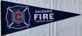 Chicago Fire - Voetbal - MLS - Vaantje - Sportvaantje - Wimpel - Vlag - Pennant - 31 x 72 cm
