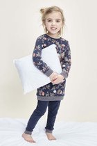 Meisjes pyjama gouden vlinder