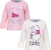 Disney Baby - 2 T- Shirts Bébé - Pulls manches longues - Winnie de Poeh - Taille 74/80
