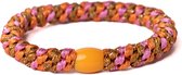 Banditz Haarelastiekje en armbandje 2-in-1 rusty peach glitter mix  | DEZELFDE DAG VERZONDEN (vóór 15.00u besteld)